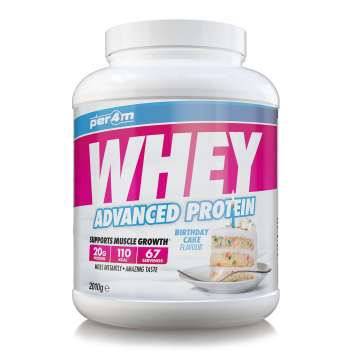 Per4m Advanced Whey Protein 2.01kg Birthday Cake