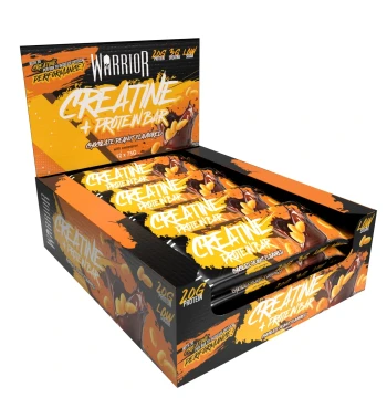 Warrior Creatine Bars 12x75g Chocolate Peanut